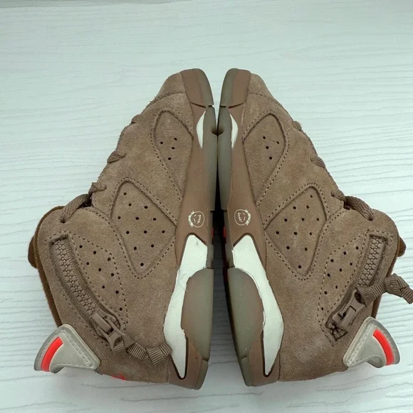 AIR JORDAN 6 RETRO X TRAVIS SCOTT TODDLER 9C